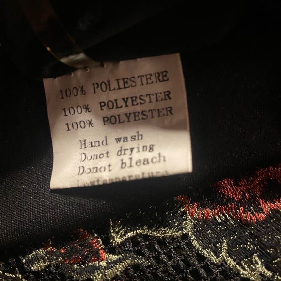 ELLIE WHITE ROSE DRESS size large - Picture 11 of 11